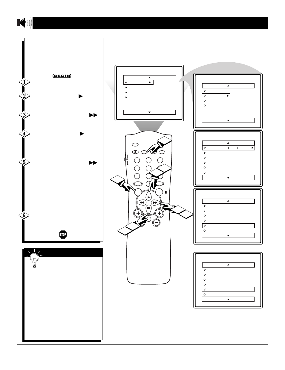 Etting the, Ncredible, Urround | Ontrol | Philips Magnavox MS3250C User Manual | Page 10 / 40