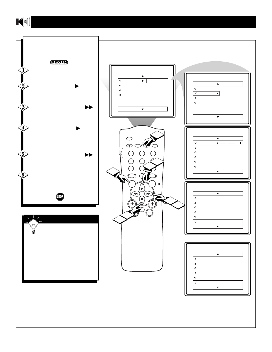 Etting the, Eceive, Tereo | Rogramming | Philips Magnavox MS3250C User Manual | Page 12 / 40