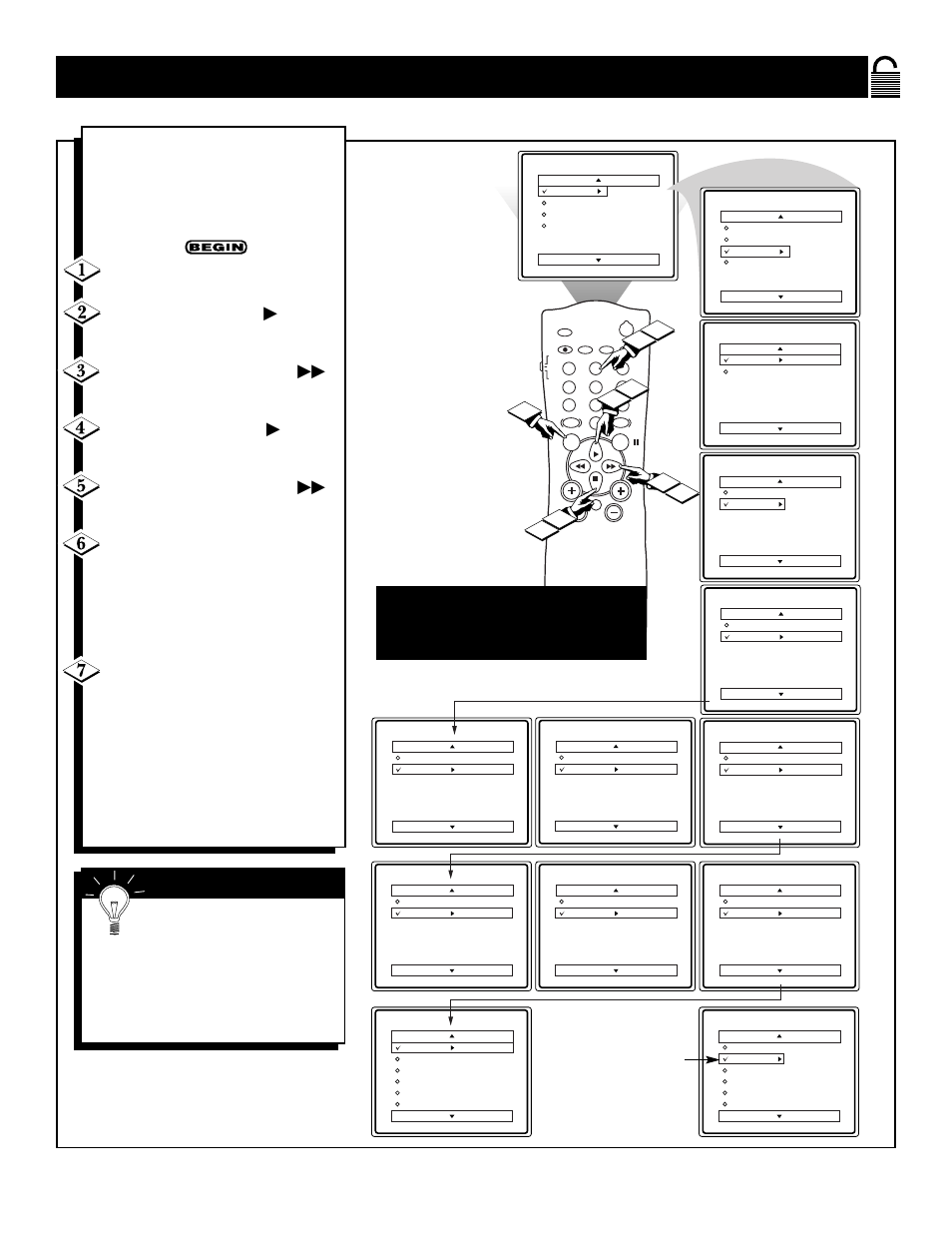 Etting up the, Ccess | Philips Magnavox MS3250C User Manual | Page 15 / 40