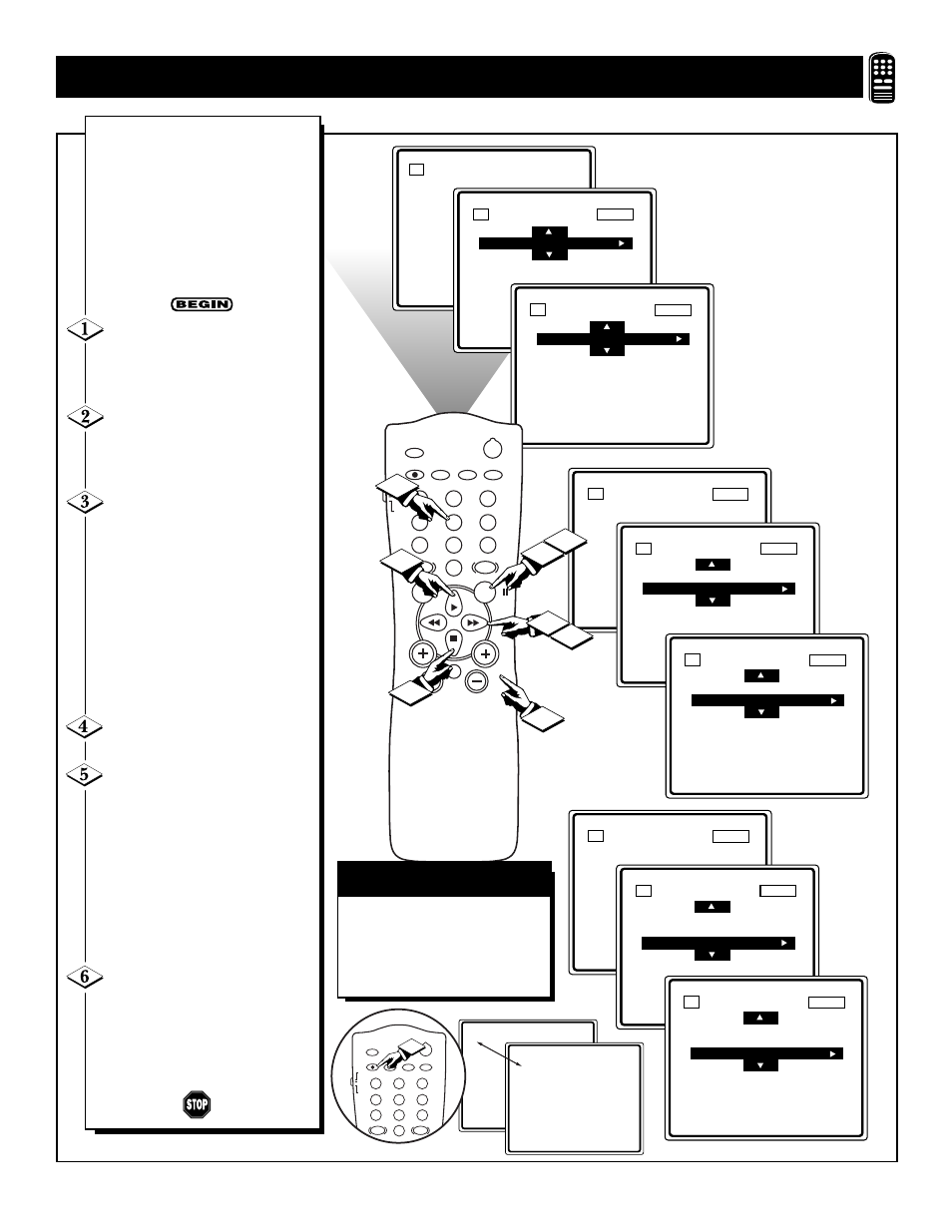 Sing the, Utton, And the | Lternate, Hannel, A/ch b | Philips Magnavox MS3250C User Manual | Page 29 / 40