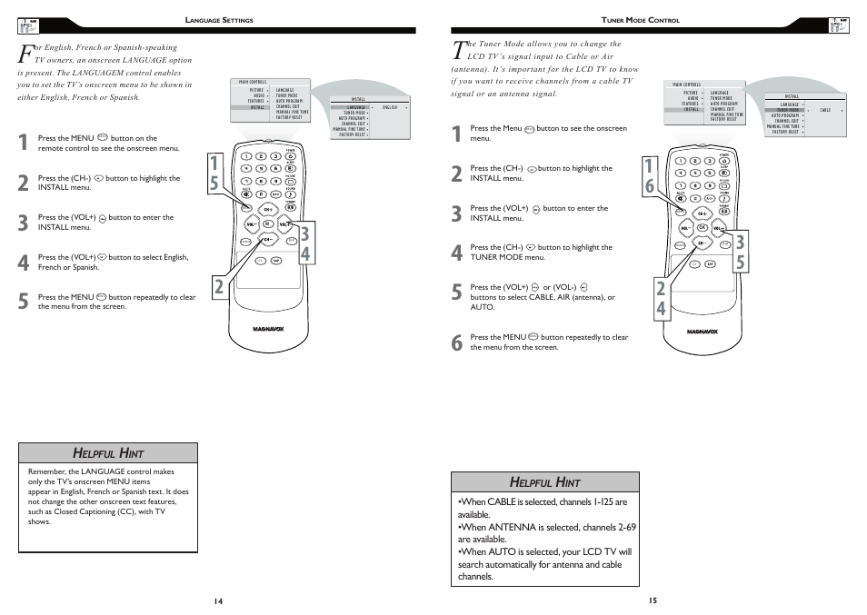 Philips Magnavox 15MF Series User Manual | Page 8 / 19