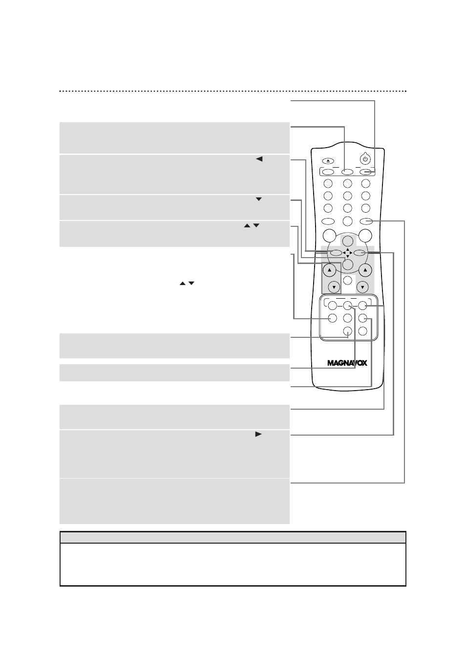 Remote control buttons (cont’d) 21, Helpful hints, O/ p | When playback is stopped, press to fast | Philips Magnavox VRC602M User Manual | Page 21 / 49