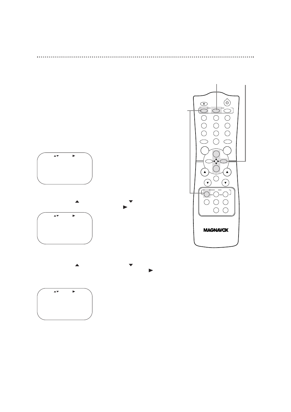 Blue background 43 | Philips Magnavox VRC602M User Manual | Page 43 / 49