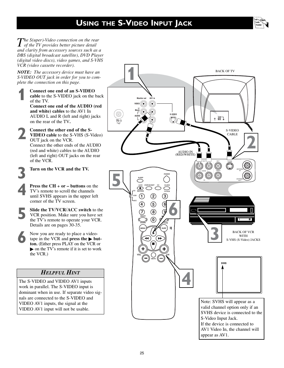 Sing the, Ideo, Nput | Philips Magnavox MS3252S MS3652S User Manual | Page 25 / 40