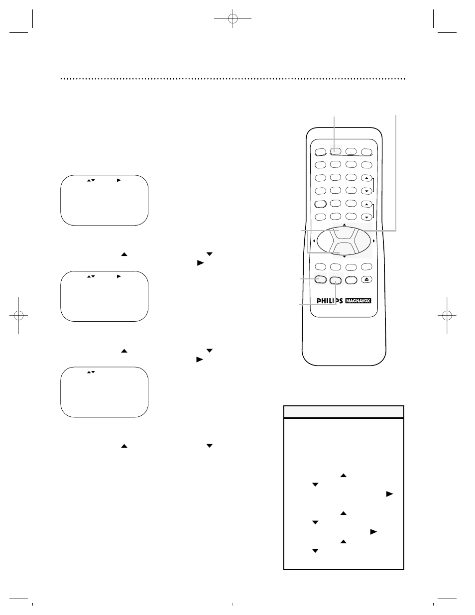 Language selection 17 | Philips Magnavox VRZ242AT User Manual | Page 17 / 52