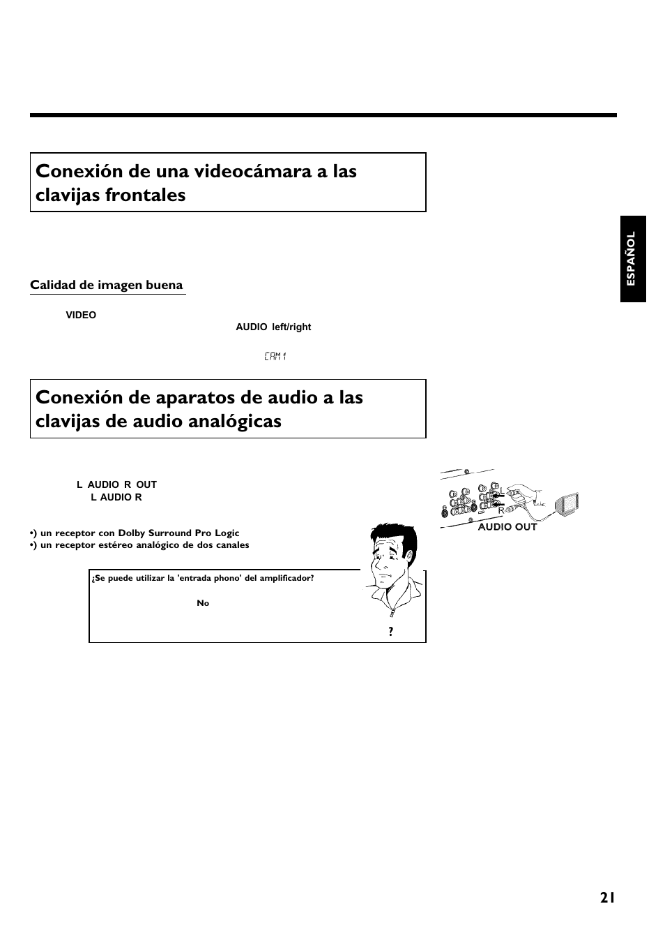 Conexión de aparatos adicionales | Philips Magnavox MRV640 User Manual | Page 125 / 187