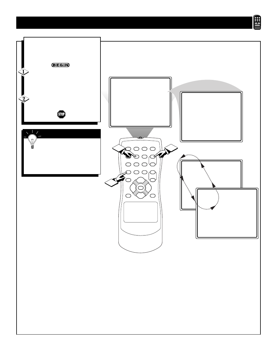 Sing the, Lternate channel, Ontrol | Philips Magnavox 25i User Manual | Page 17 / 28