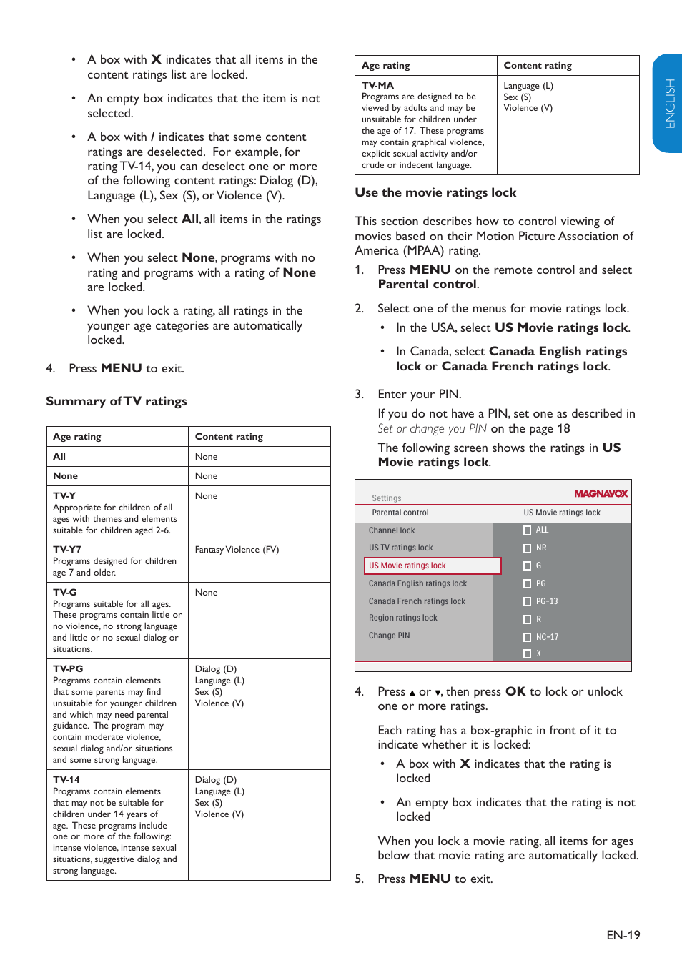 Philips Magnavox 19MF338B User Manual | Page 20 / 35