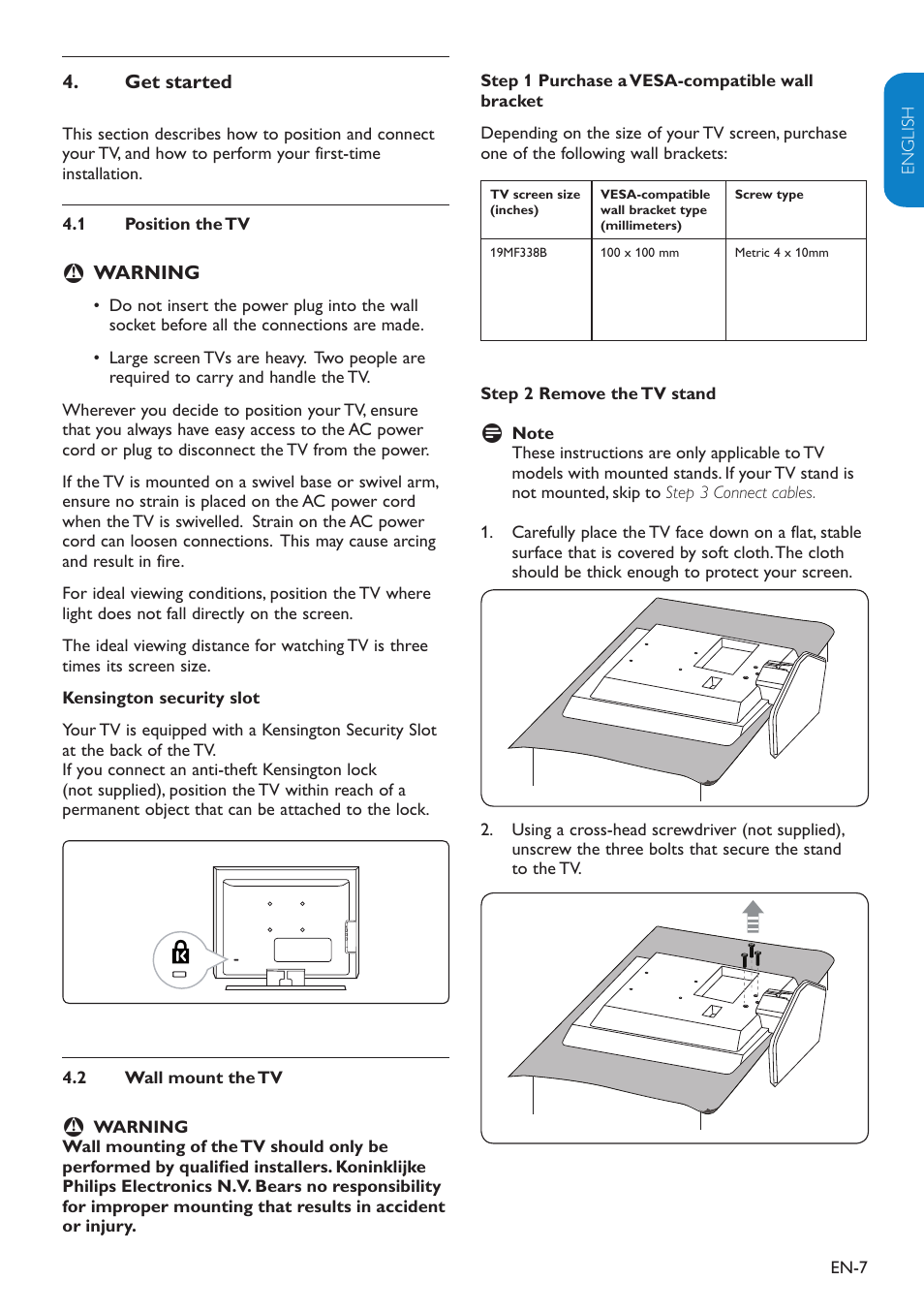 Philips Magnavox 19MF338B User Manual | Page 8 / 35