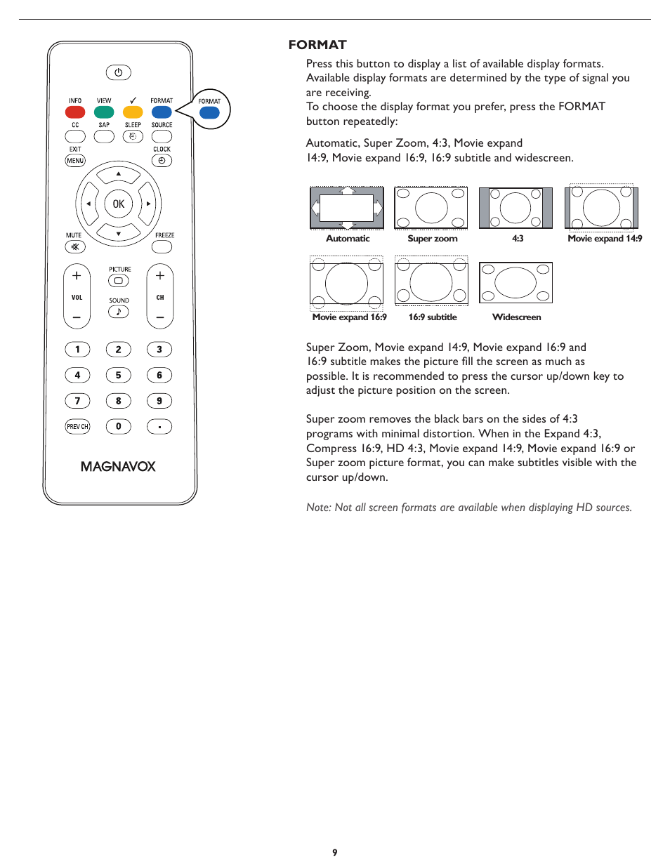 Philips Magnavox 37MF437B User Manual | Page 16 / 43