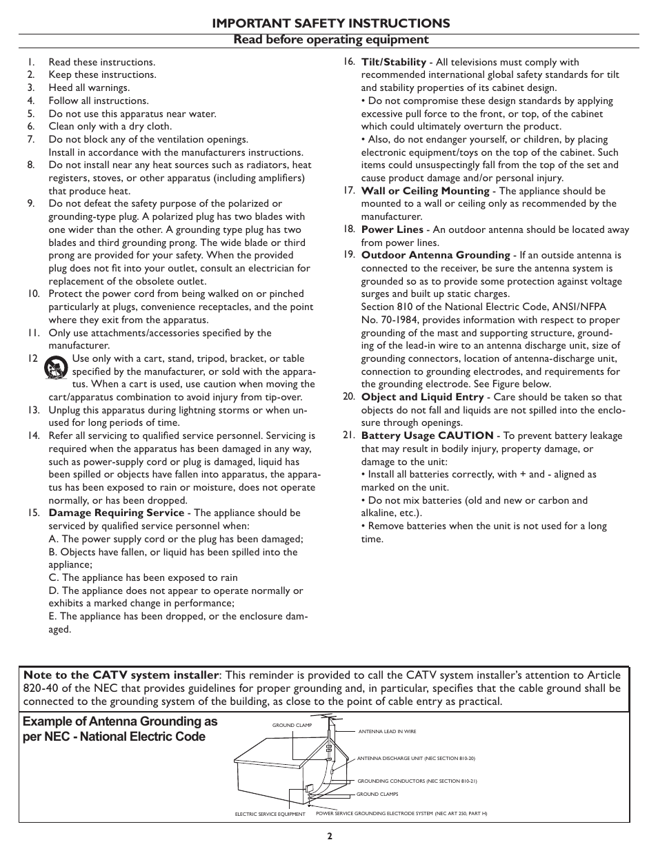 Philips Magnavox 37MF437B User Manual | Page 9 / 43