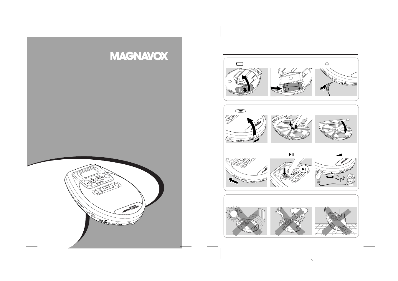 Philips Magnavox MPC421 User Manual | 1 page