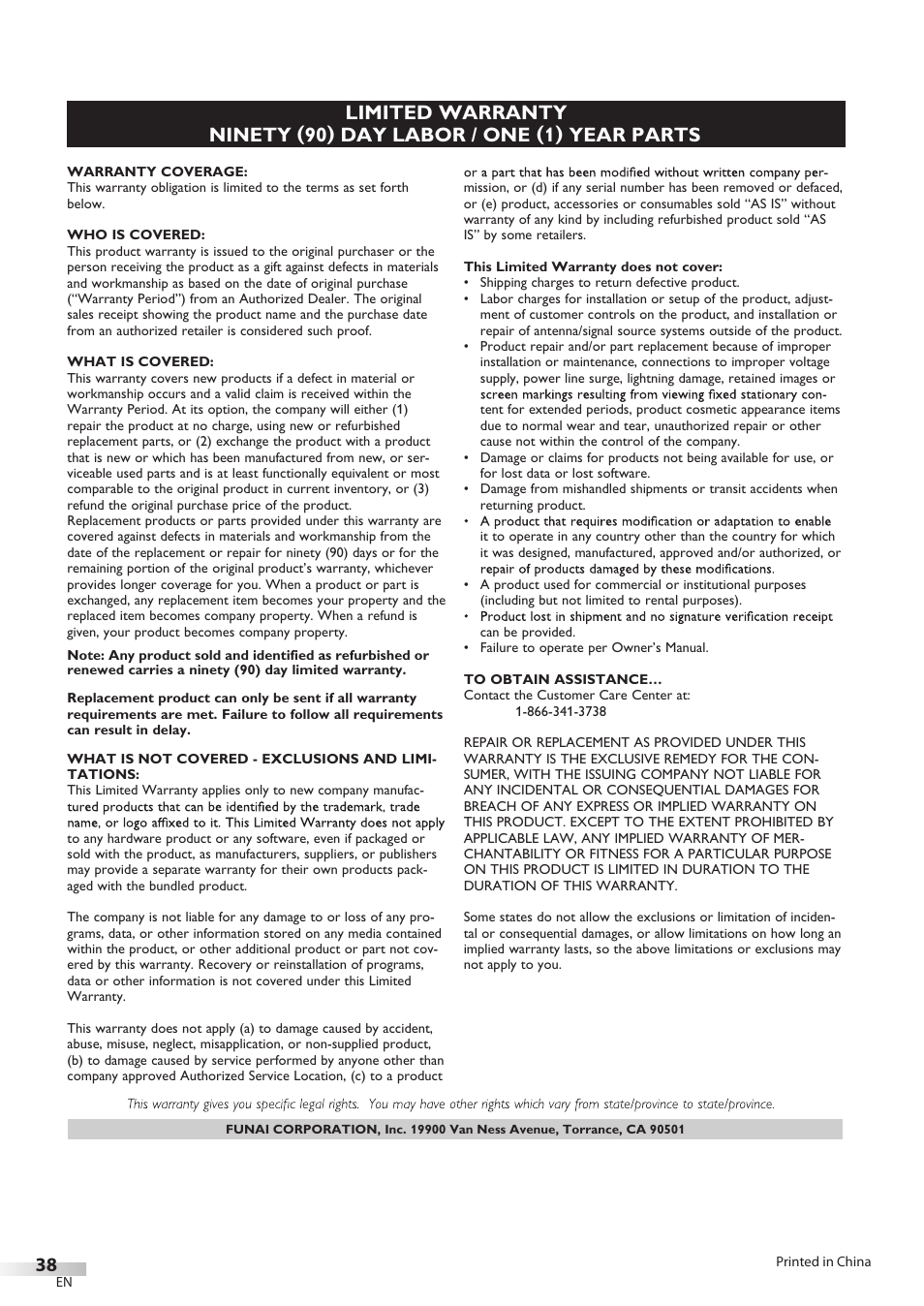 Philips Magnavox 32MF339B User Manual | Page 38 / 115