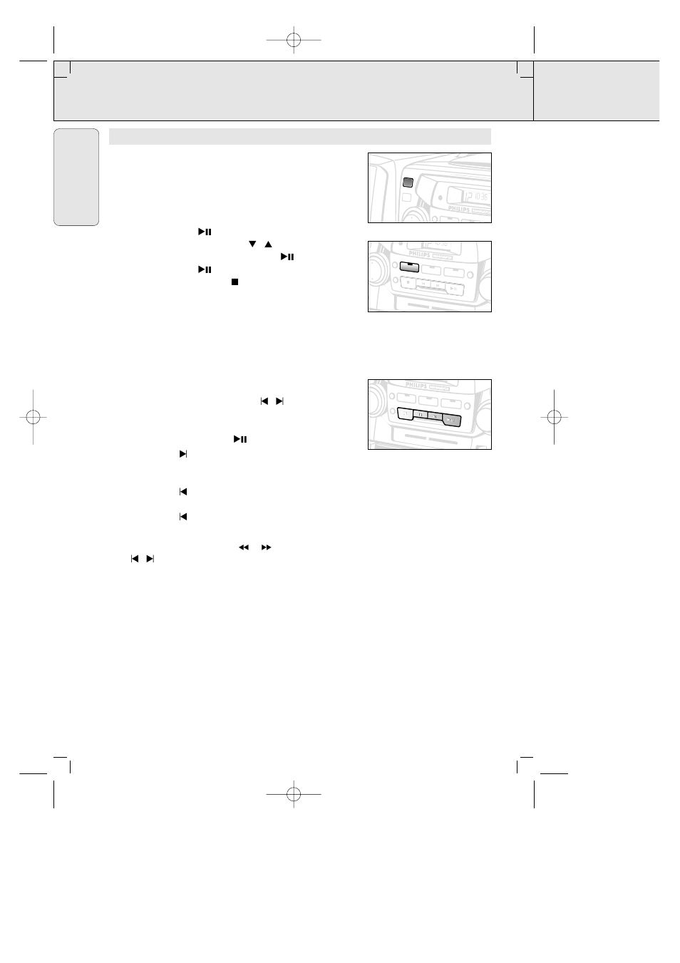 Cd player, English | Philips Magnavox AZ 2755 User Manual | Page 12 / 47