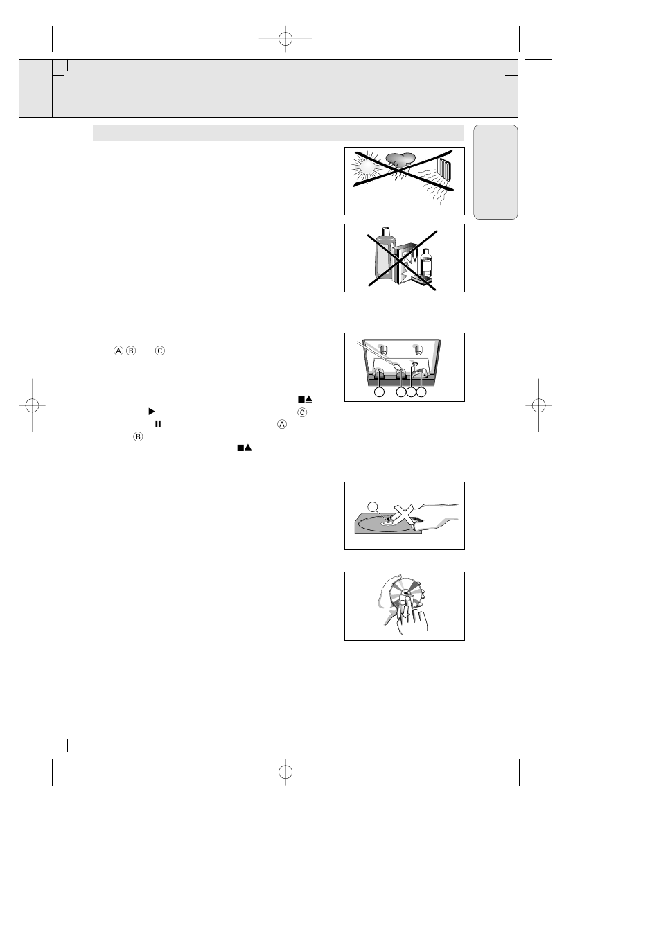 Maintenance | Philips Magnavox AZ 2755 User Manual | Page 17 / 47