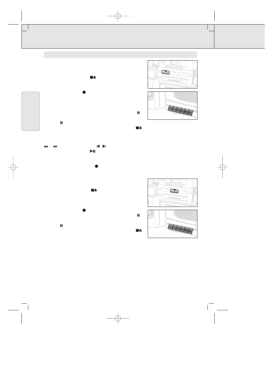 Enregistrement, Fran ç ais | Philips Magnavox AZ 2755 User Manual | Page 30 / 47