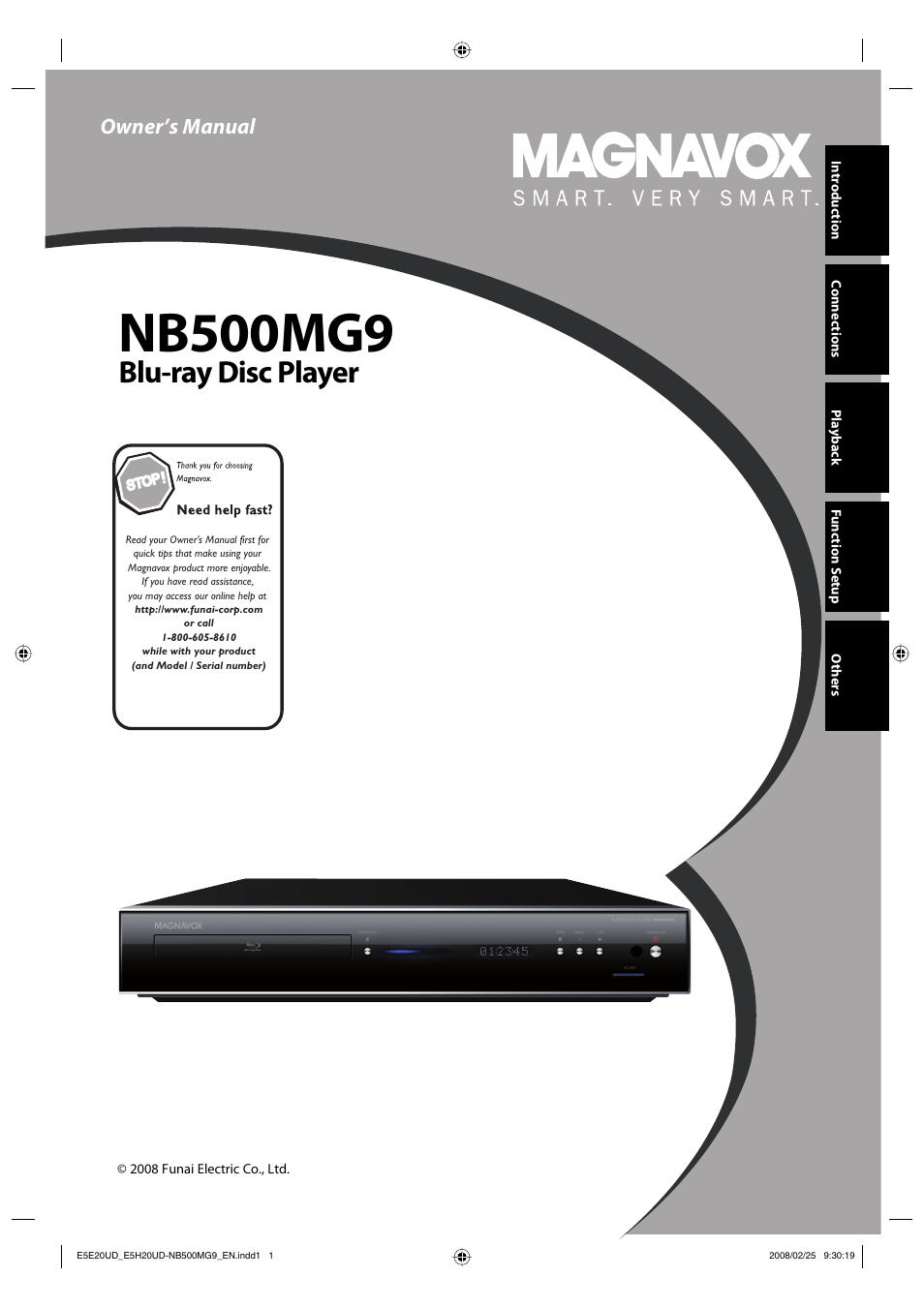 Philips Magnavox NB500MG9 User Manual | 50 pages