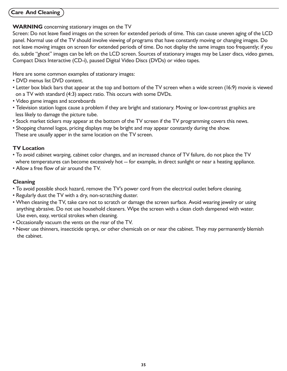 Philips Magnavox 42MF431D User Manual | Page 35 / 38