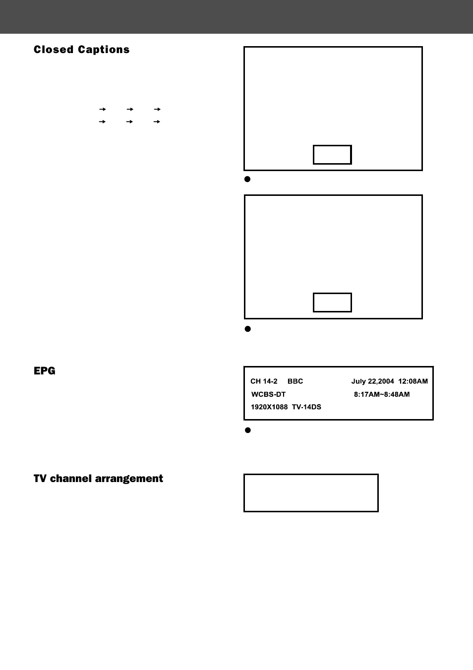 Osd menu descriptions | Philips Magnavox 42MF 130A User Manual | Page 14 / 17