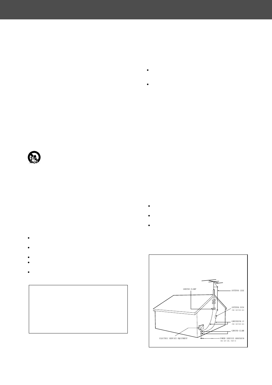 Important safety instructions, Read before operating equipment | Philips Magnavox 42MF 130A User Manual | Page 4 / 17