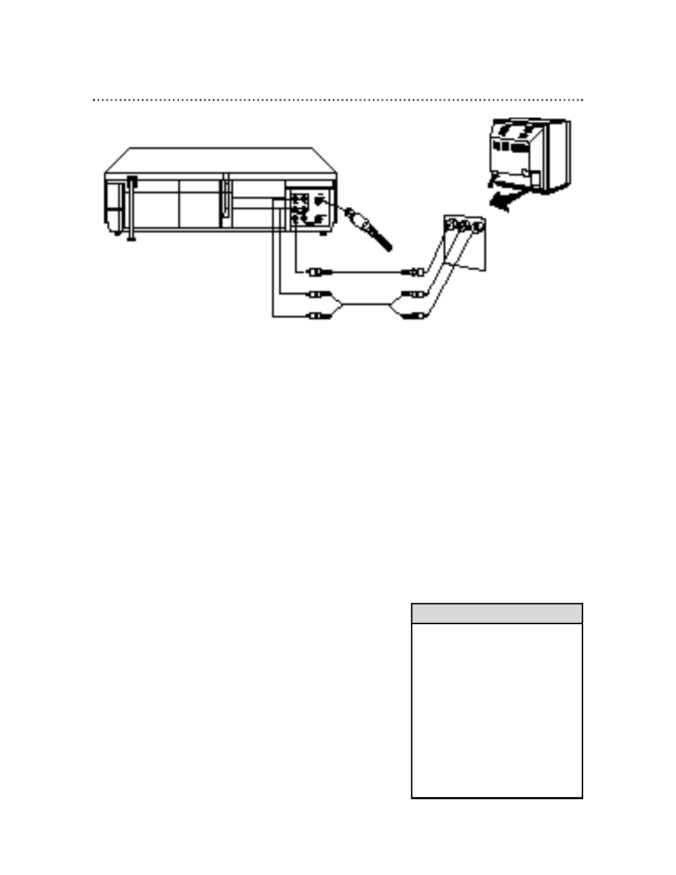 10 hookups with a stereo tv | Philips SVB106AT User Manual | Page 10 / 52