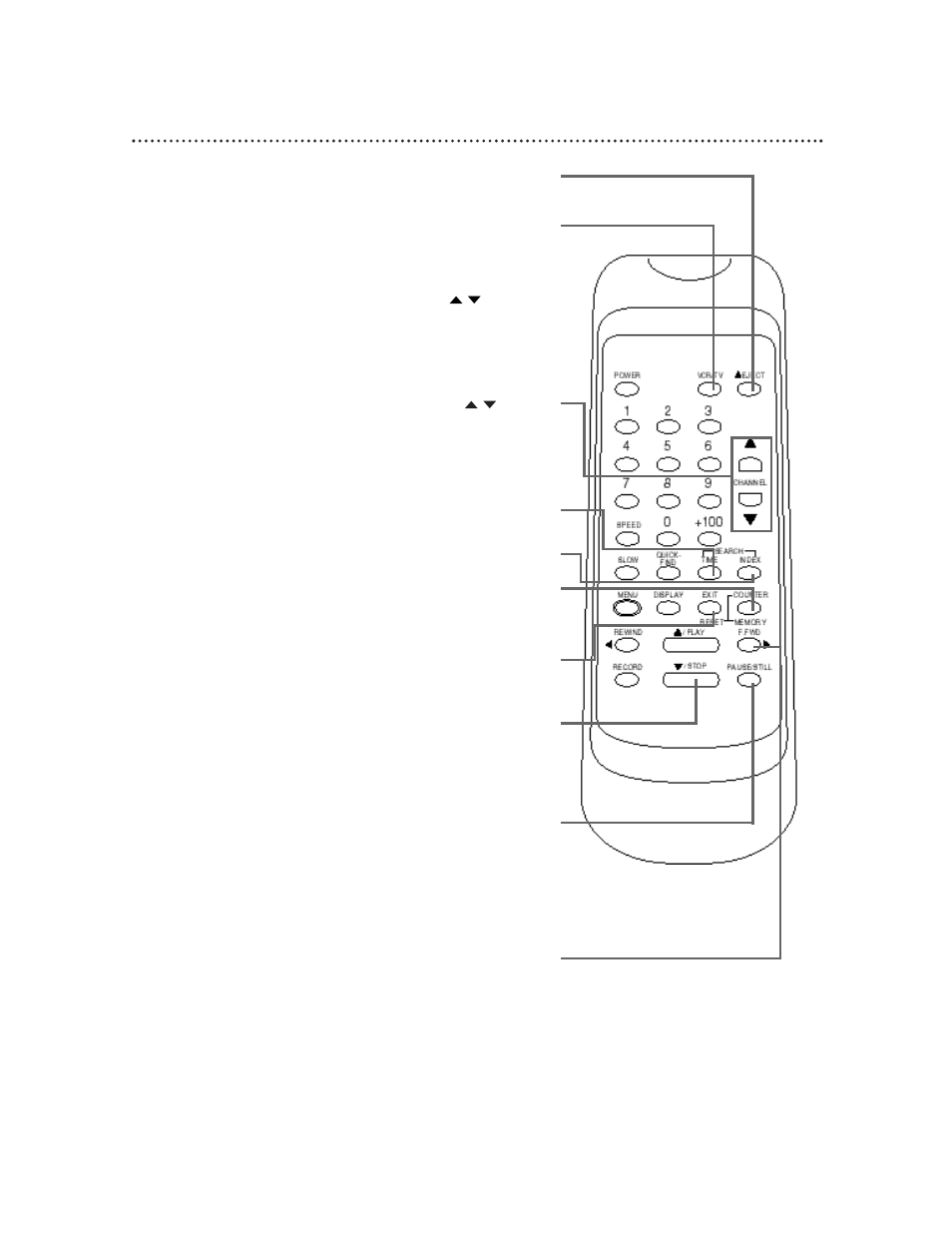 Remote control buttons (cont’d) 19 | Philips SVB106AT User Manual | Page 19 / 52