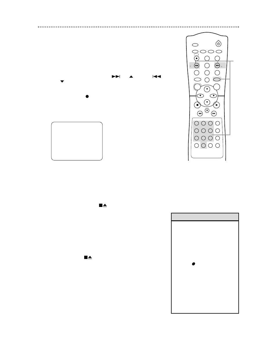 34 one-touch recording, Stopping an otr, Helpful hints | Philips Magnavox MDV 530 VR User Manual | Page 34 / 80