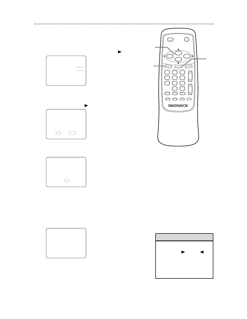 Setting the clock (cont’d) 19 | Philips Magnavox MC194EMG User Manual | Page 19 / 44