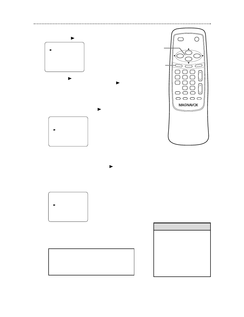 Setting v-chip (cont’d) 33, Helpful hints | Philips Magnavox MC194EMG User Manual | Page 33 / 44