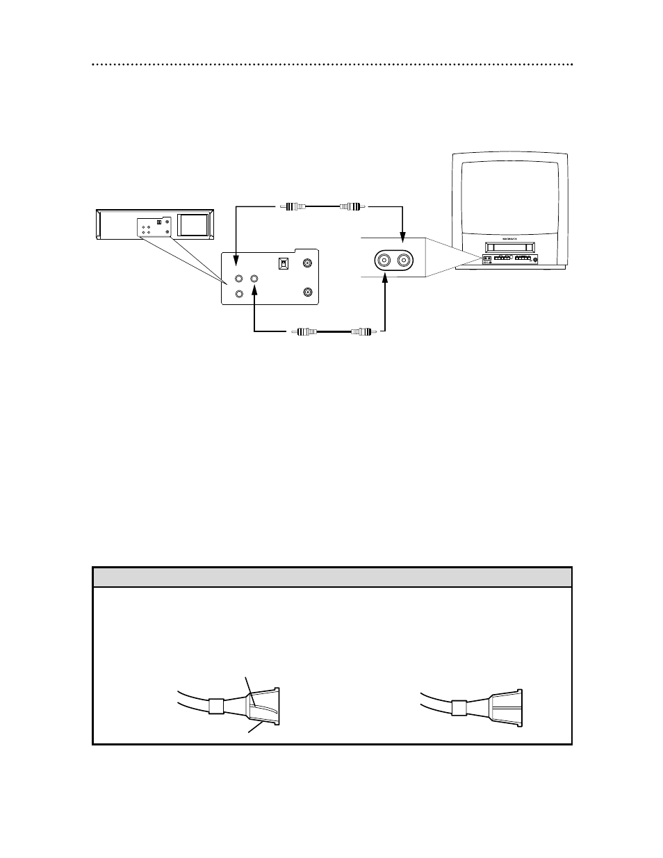 Hooking up the tv/vcr (cont’d) 7, Helpful hints | Philips Magnavox MC194EMG User Manual | Page 7 / 44