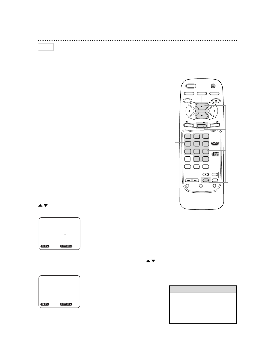 Title/chapter playback 25, Dvd starting playback at a specific title/chapter, Helpful hint | Philips DVD710AT User Manual | Page 25 / 51