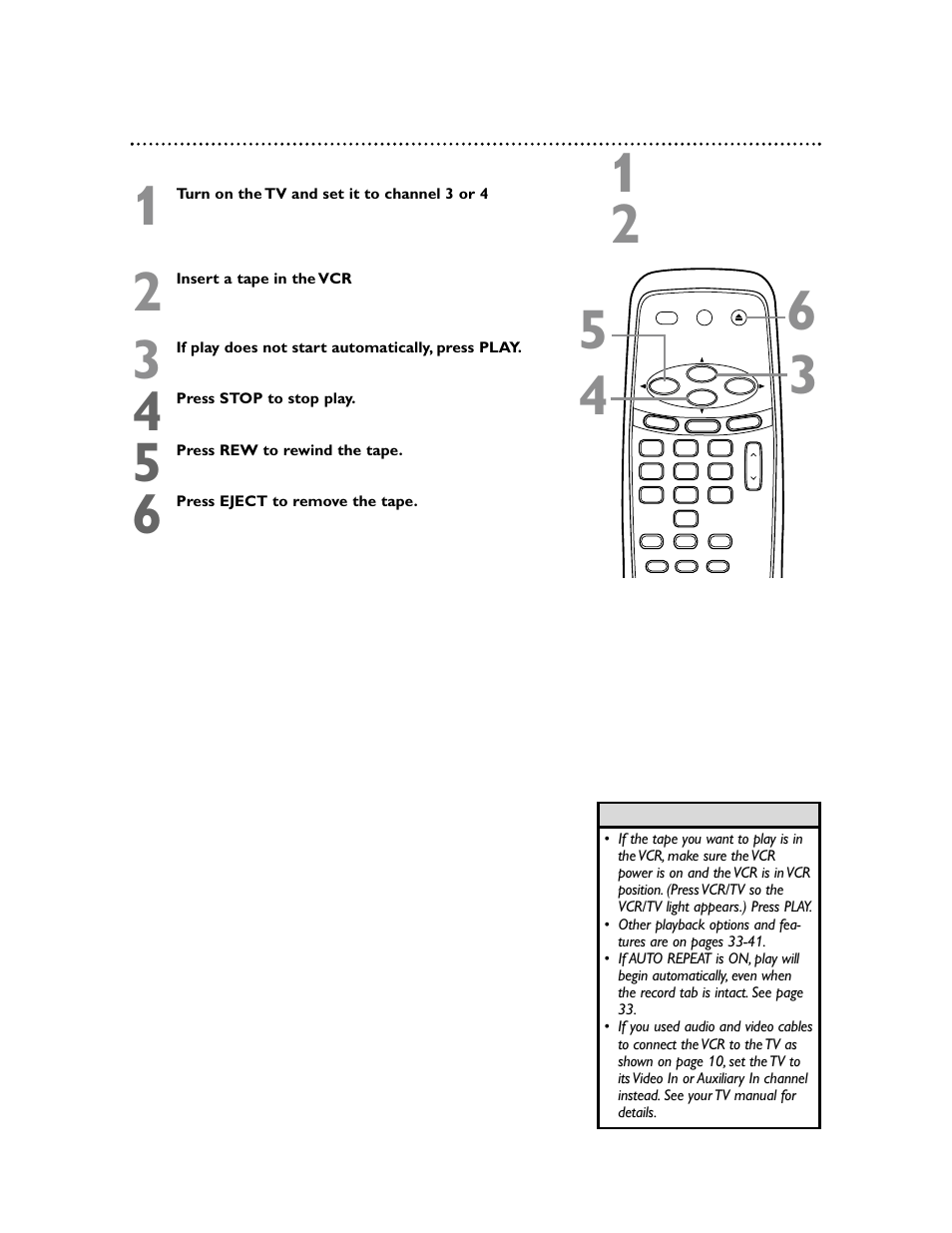 Playing 23 | Philips Magnavox MVR450MG/17 User Manual | Page 23 / 47
