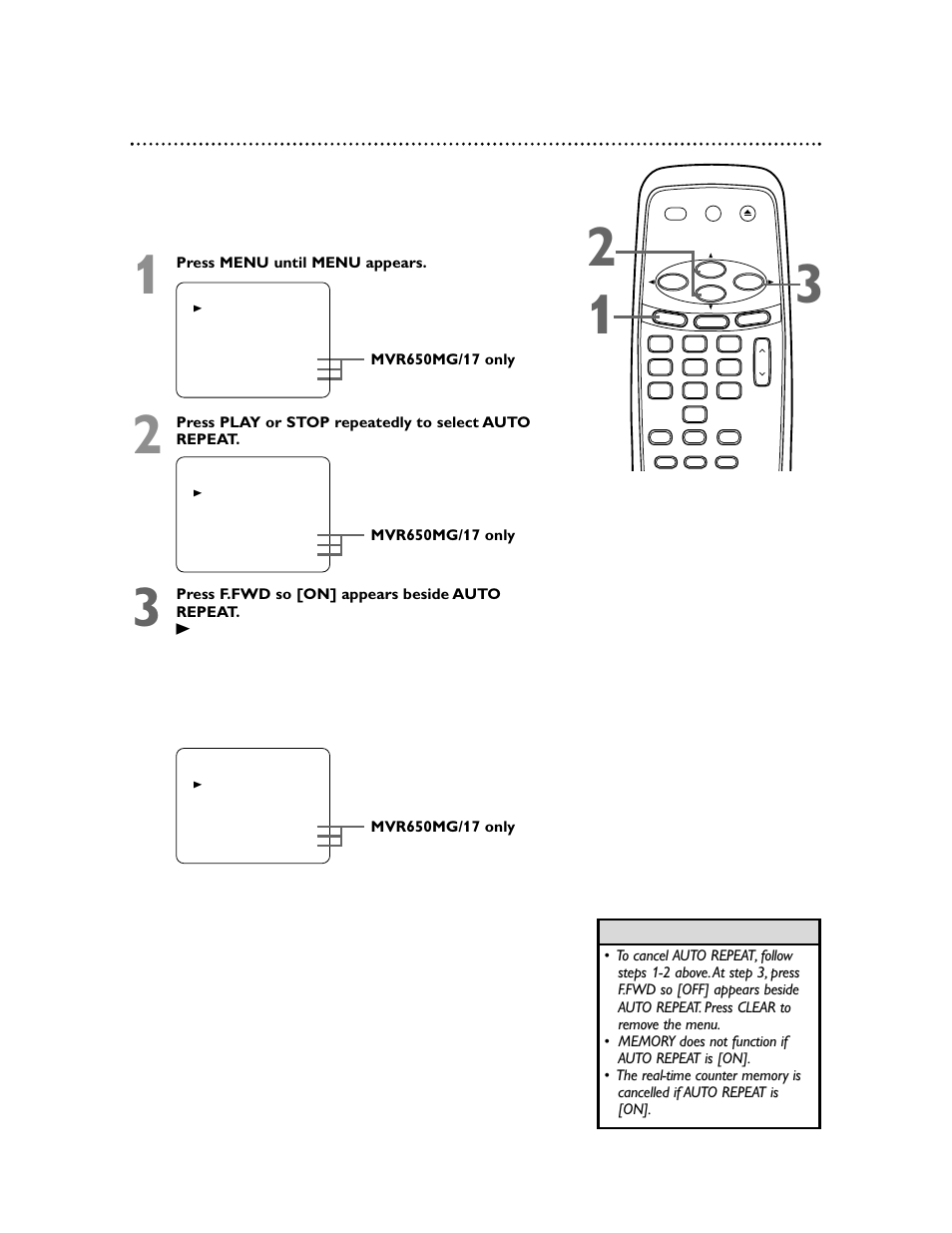 Repeat play 33, Helpful hints | Philips Magnavox MVR450MG/17 User Manual | Page 33 / 47