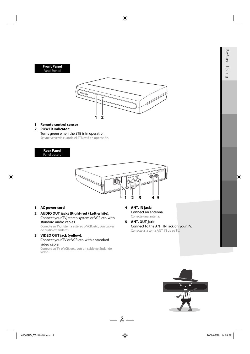 Philips Magnavox TB110MW9 User Manual | Page 9 / 32