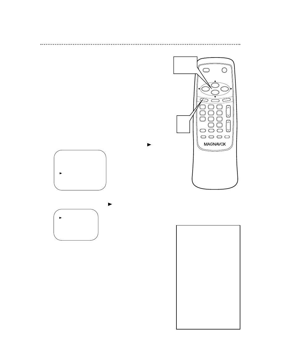 36 setting v-chip, Tv rating settings, Tv rating explanations | Philips Magnavox MC194DMG User Manual | Page 36 / 48