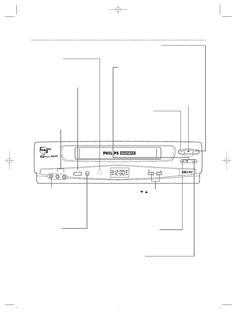 24 front panel | Philips Magnavox VRZ263AT User Manual | Page 24 / 56