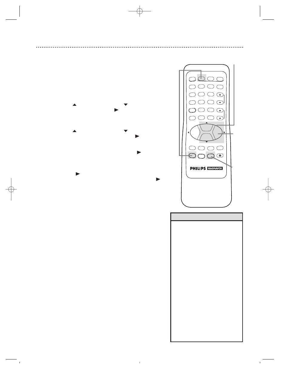 Timer recording (cont’d) 33 | Philips Magnavox VRZ263AT User Manual | Page 33 / 56