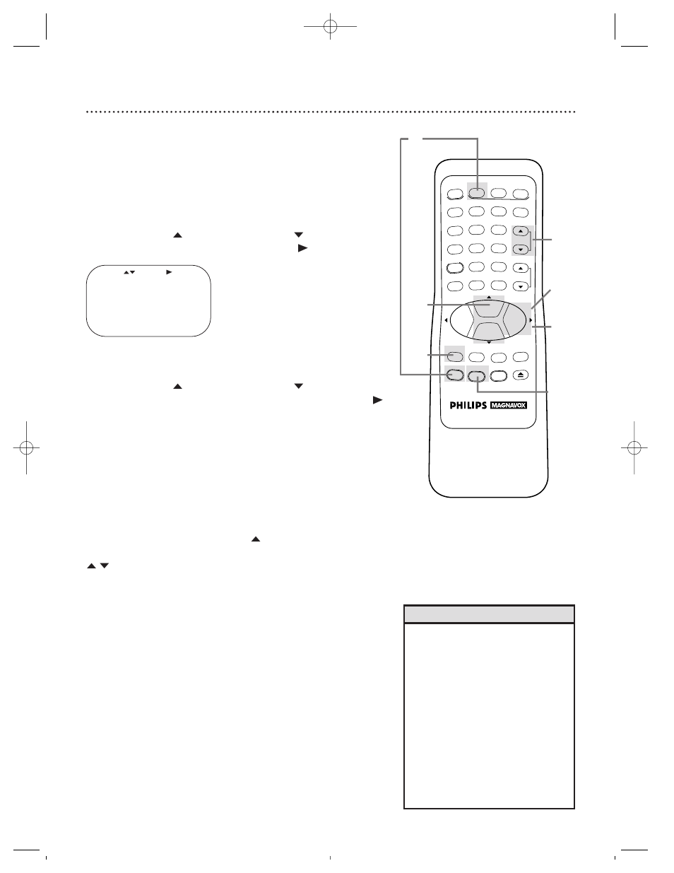 Multi-channel television sound system (cont’d) 45 | Philips Magnavox VRZ263AT User Manual | Page 45 / 56