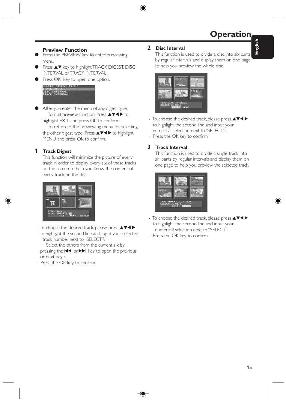 Operation | Philips Magnavox 423 User Manual | Page 15 / 29