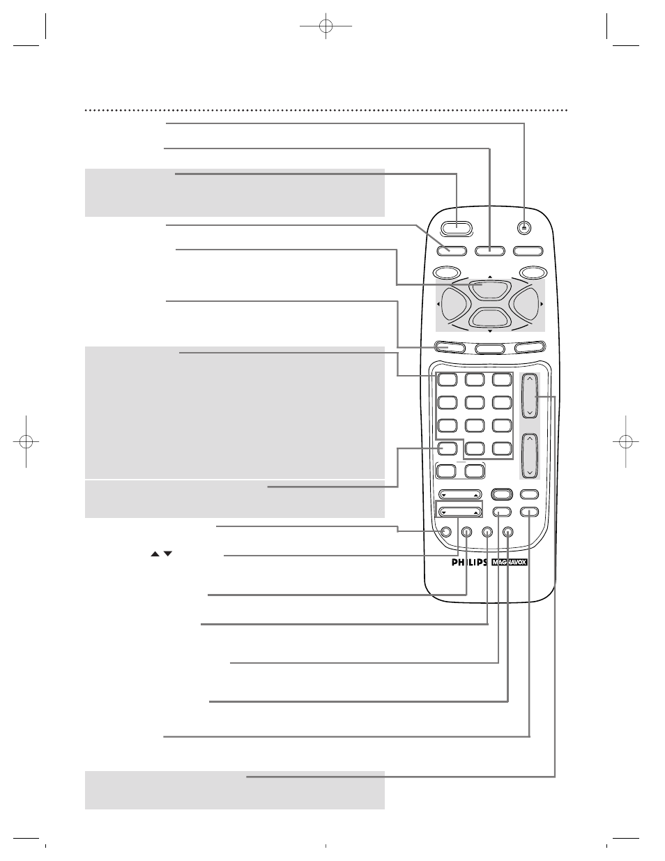 24 remote control buttons, Eject button press to eject the tape, Smart picture button | Philips Magnavox CCZ196AT User Manual | Page 24 / 64