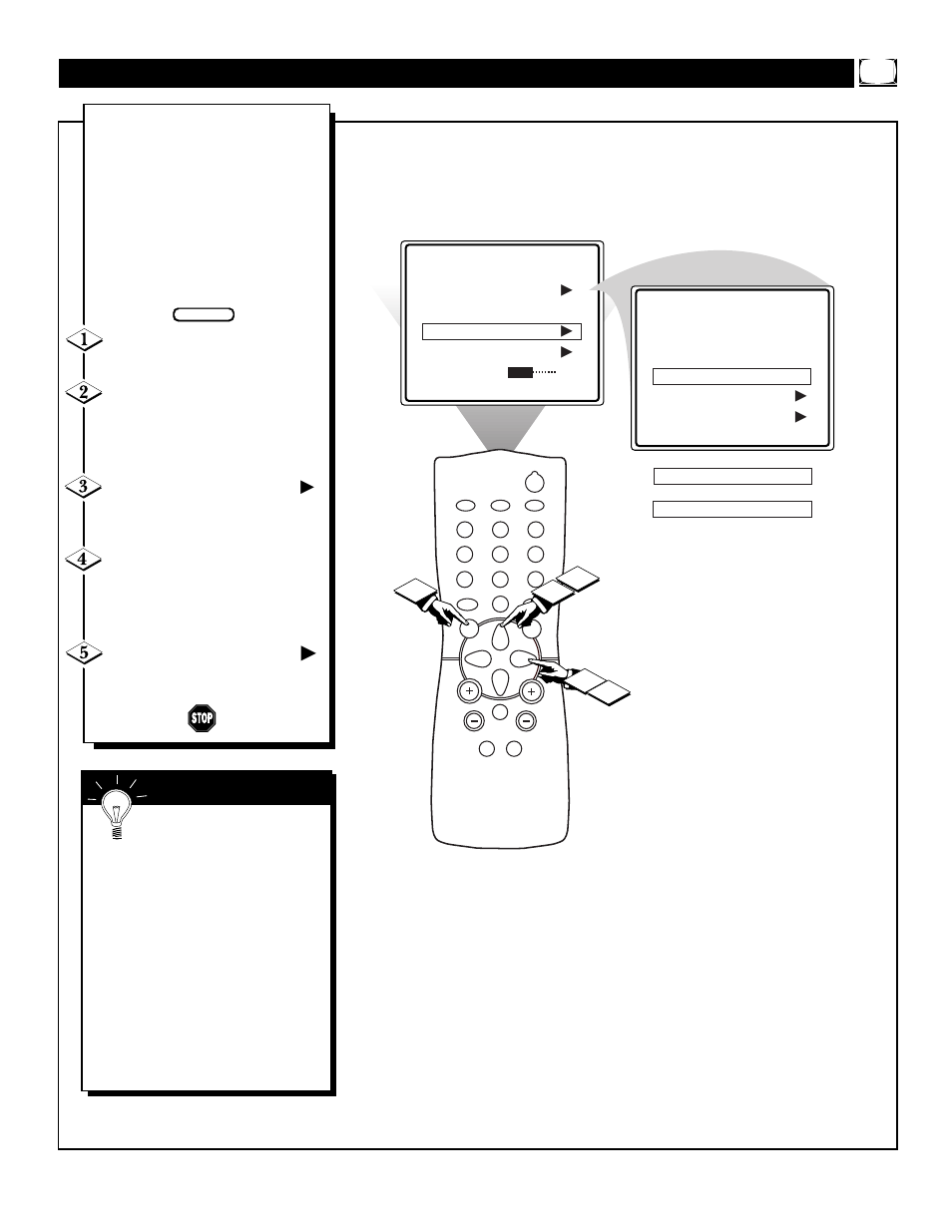 Sing the, Uner, Ontrol | Philips Magnavox 19PS56C User Manual | Page 11 / 40