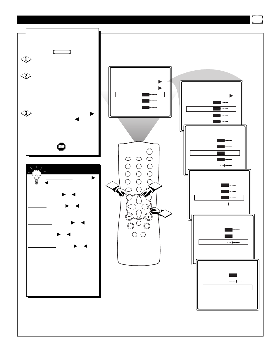 Tv p, Ow to, Djust the | Icture | Philips Magnavox 19PS56C User Manual | Page 15 / 40