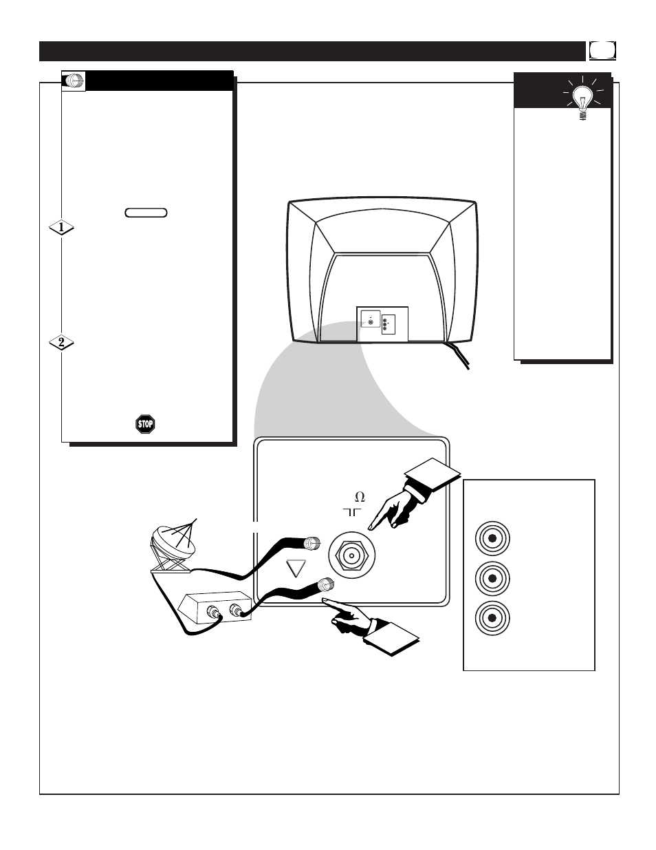 Tv (b, Tv c | Philips Magnavox 19PS56C User Manual | Page 5 / 40