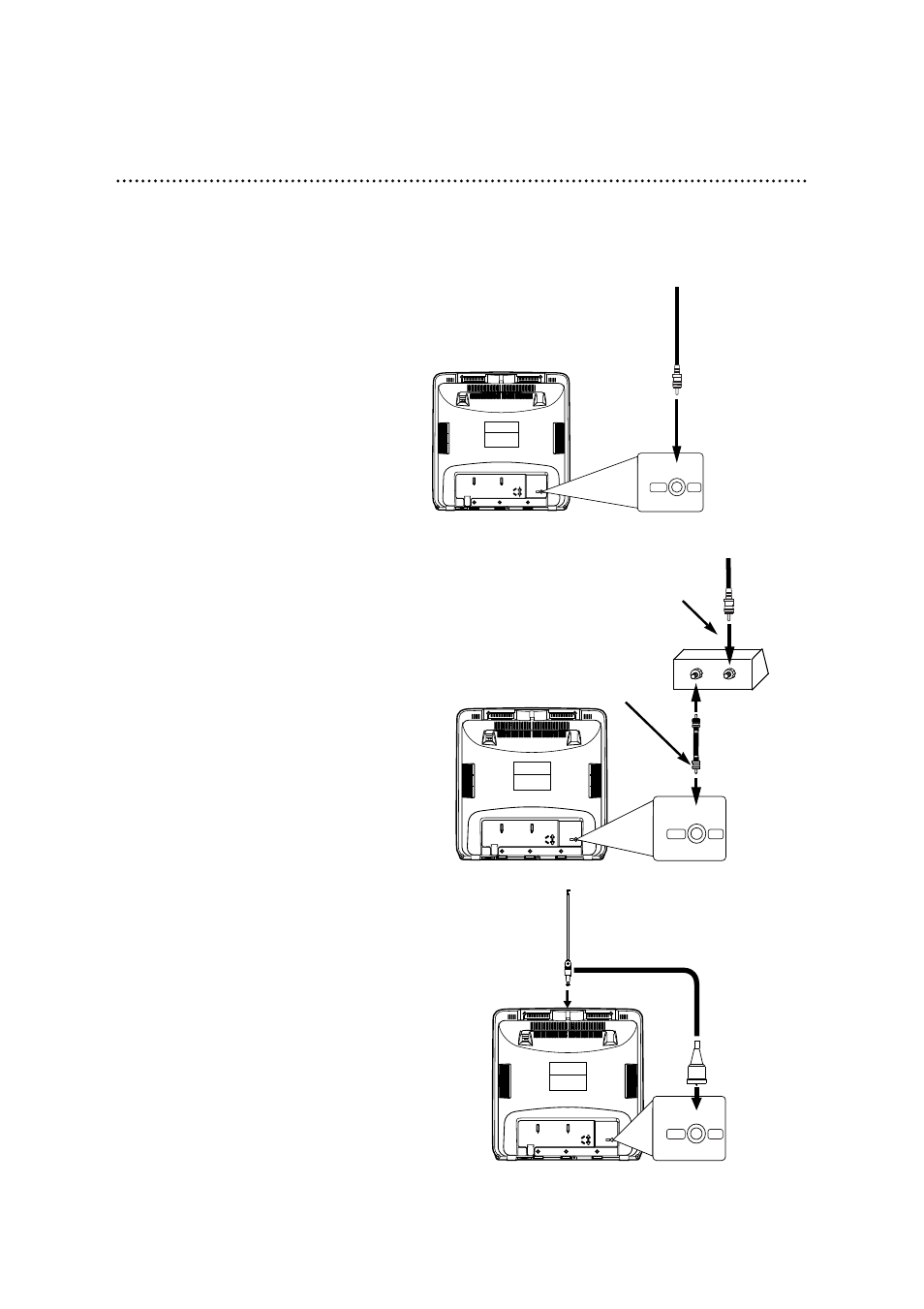 A. b, 6 hooking up the tv/vcr | Philips Magnavox CCA191AT User Manual | Page 6 / 60