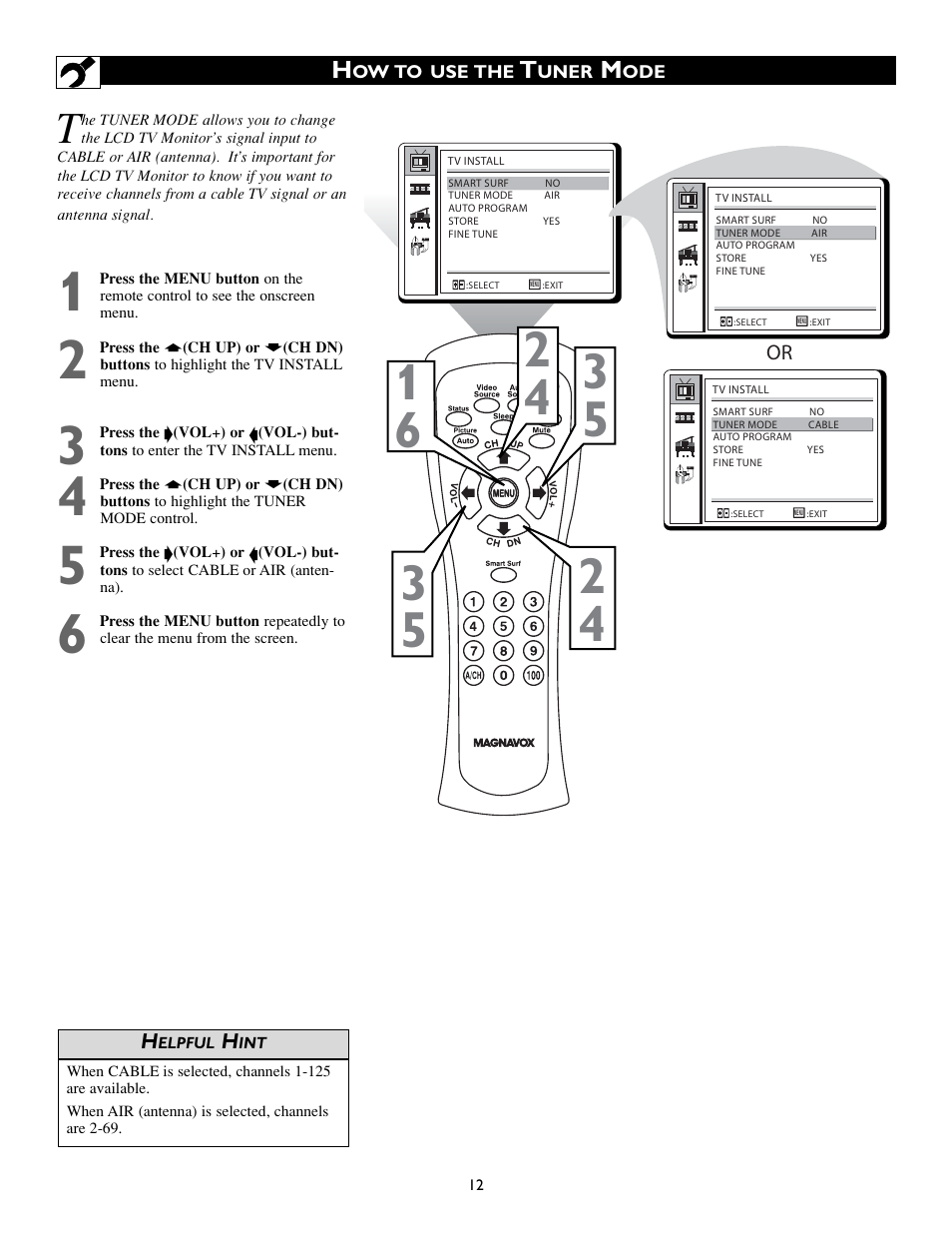 Philips Magnavox 15MF200V/37 User Manual | Page 12 / 40