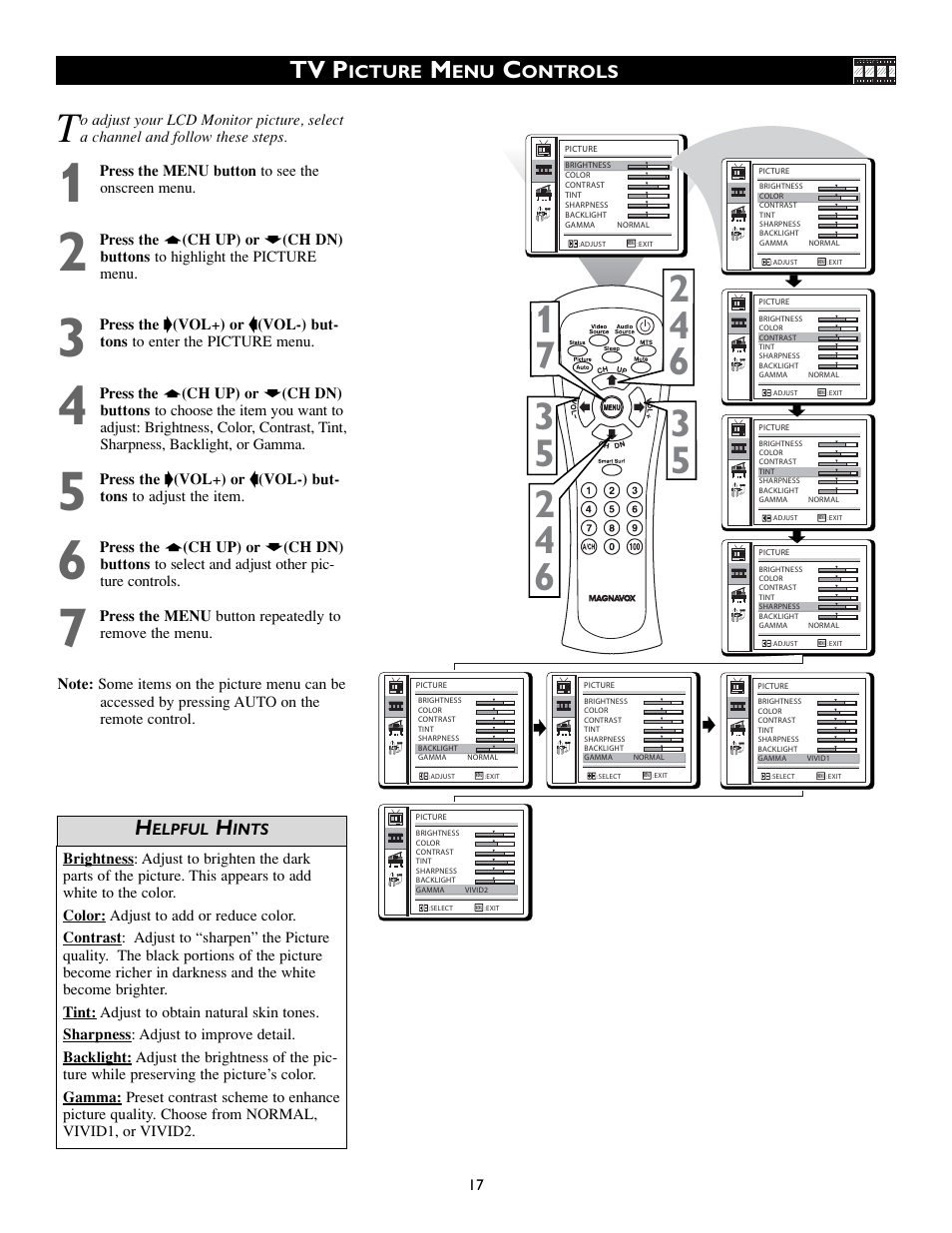 Tv p | Philips Magnavox 15MF200V/37 User Manual | Page 17 / 40