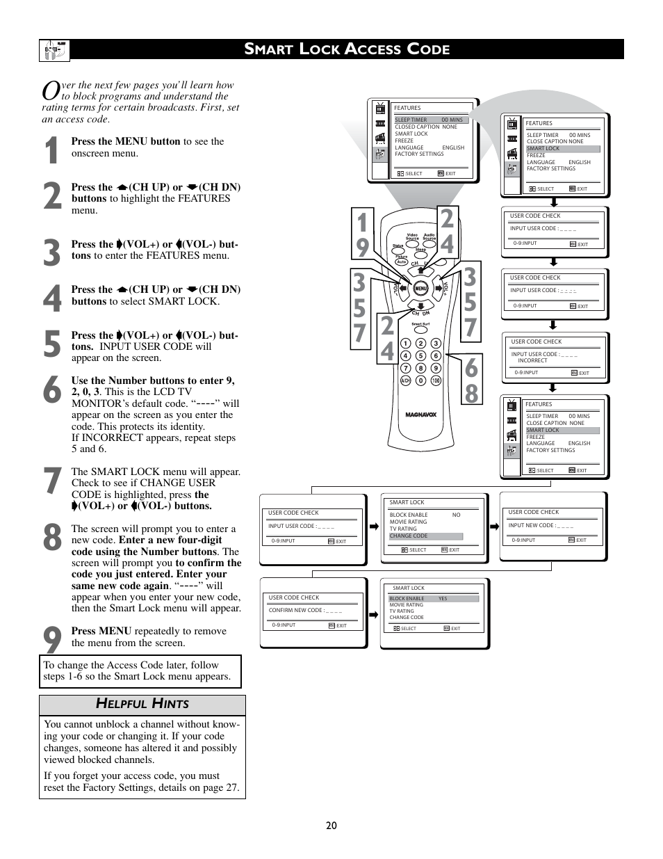 Philips Magnavox 15MF200V/37 User Manual | Page 20 / 40