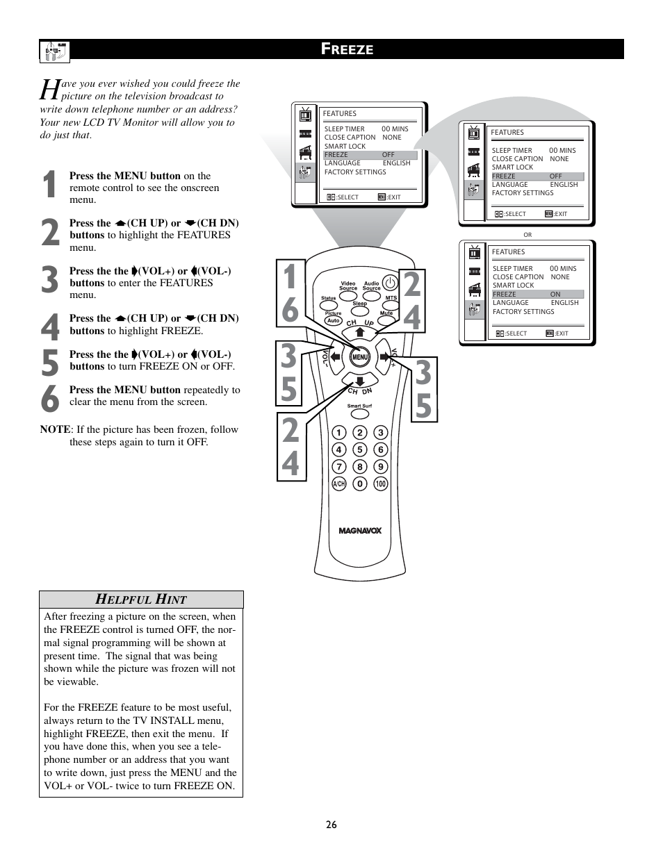 Philips Magnavox 15MF200V/37 User Manual | Page 26 / 40