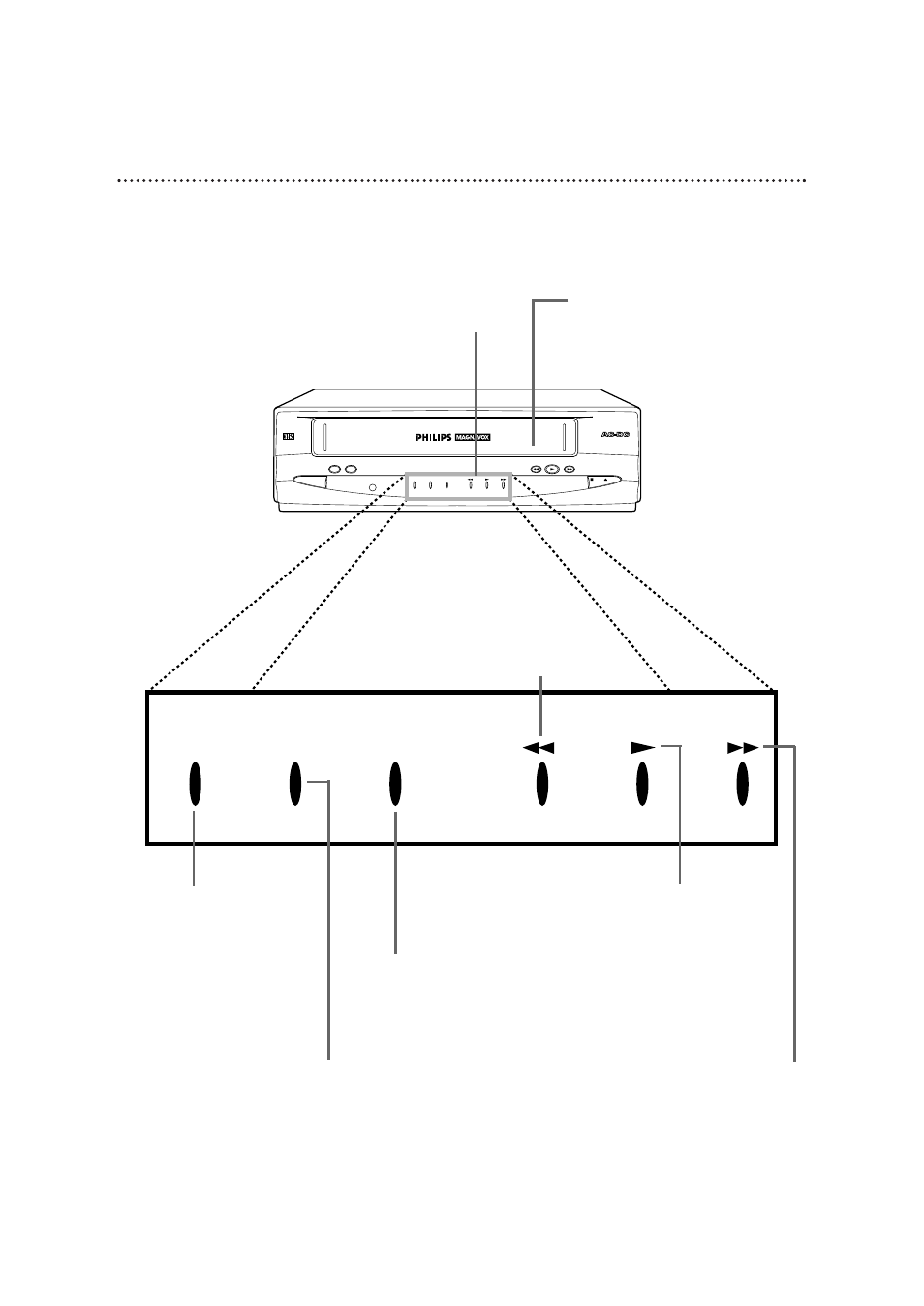 Display panel 13 | Philips Magnavox VPA115PR User Manual | Page 13 / 24