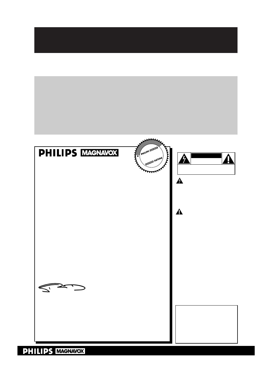 Safety, Hurry, Warranty verification | Owner confirmation, Model registration, Know these, Symbols | Philips Magnavox VPA115PR User Manual | Page 2 / 24